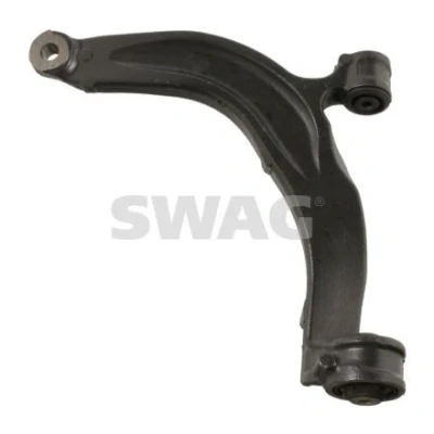 Imagem de SWAG 30 93 8285 Braço de suspensão com chumaceira Eixo dianteiro, lado esquerdo, em baixo transversal Aço fundido VOLKSWAGEN: Transporter 5