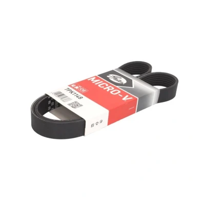 Imagem de GATES 7PK1148 Correia trapezoidal estriada 1148 7 Poliéster, EPDM (borracha de etileno propileno dieno) FleetRunner Micro V RENAULT: MASTER 2 Kasten