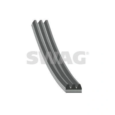 Imagem de SWAG 60 92 8747 Correia trapezoidal estriada 753 3 RENAULT: CLIO 2, Kangoo I Express,