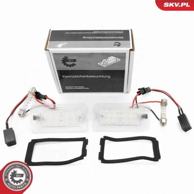 Imagem de Luz de chapa matrícula ESEN SKV 72SKV546