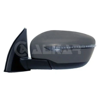 Imagem de Espelho retrovisor Alkar 9059672 esquerda com subcapa preto elétrico aquecível, convexo para veículo volante à NISSAN: Qashqai 2