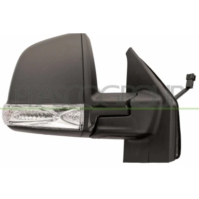 Imagem de Espelho retrovisor Prasco FT9107113 à direita preto manual ajustável pelo interior FIAT: Doblo II Carrinha