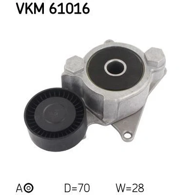 Imagem de SKF VKM 61016 Polia Tensora TOYOTA: Avensis III Sedan, Auris Carrinha, RAV4 SUV, LEXUS: IS 2