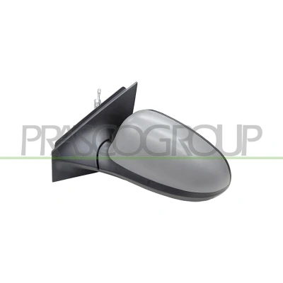 Imagem de Espelho retrovisor Prasco LA0047014 esquerda com subcapa ajuste: por cabo de aço, convexo, sem cor