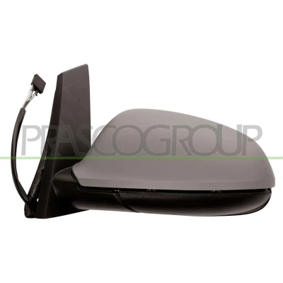 Imagem de Espelho retrovisor Prasco OP4167324P Premium esquerda com subcapa elétrico aquecível, dobrável electricamente, convexo, sem cor
