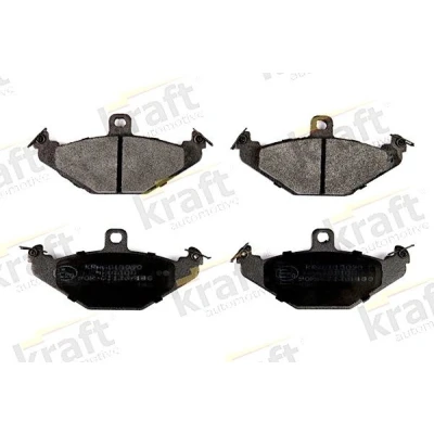 Imagem de KRAFT 6015090 Jogo de pastilhas para travão disco Eixo traseiro RENAULT: LAGUNA 1, ESPACE 3, 21 Sedan