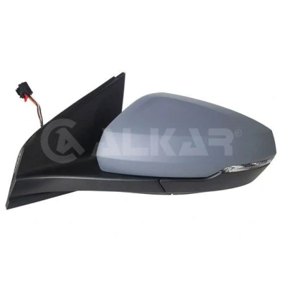 Imagem de Espelho retrovisor Alkar 6139198 esquerda com subcapa elétrico aquecível, não esférico para veículo volante à