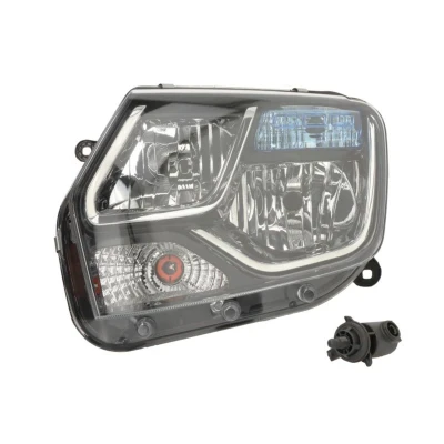 Imagem de ABAKUS 553 1101L LDEM2 Farol Principal esquerda H1, H7, PY21W, W21/5W para circulação pela direita sem porta lâmpadas P14.5s, PX26d, BAU15s