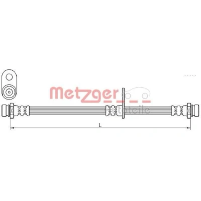 Imagem de METZGER 4110638 Mangueira de Travão 379