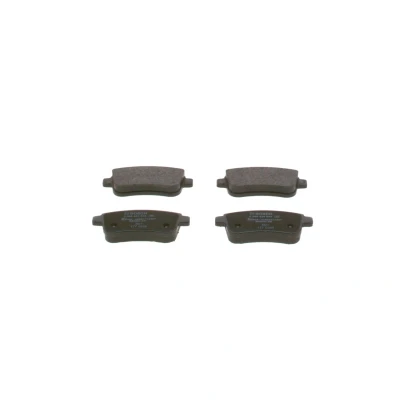 Imagem de BOSCH 0 986 424 942 Jogo de pastilhas para travão disco Baixo teor metálico com chapa anti ruído, instruções montagem
