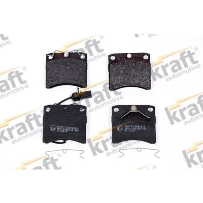 Imagem de KRAFT 6000610 Jogo de pastilhas para travão disco Eixo dianteiro incl. contacto aviso desgaste VOLKSWAGEN: Transporter 4 Bus,