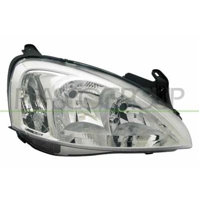 Imagem de PRASCO OP0304934 Farol Principal esquerda H7/H7 com motor de regulação do alcance dos faróis OPEL: Corsa C Hatchback, С Van