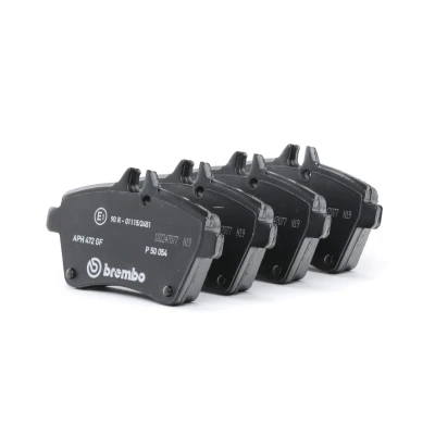 Imagem de BREMBO P 50 054 Jogo de pastilhas para travão disco preparado indicador aviso desgaste com parafusos pinça acessórios