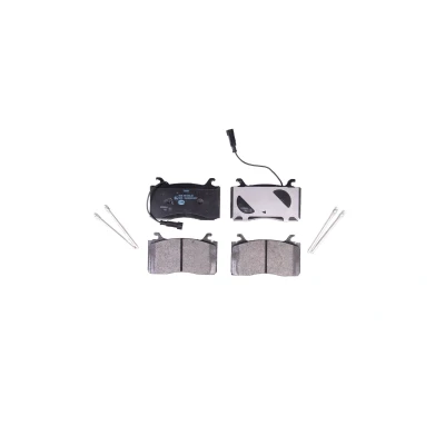 Imagem de HELLA 8DB 355 039 301 Jogo de pastilhas para travão disco incl. contacto aviso desgaste com acessórios ALFA ROMEO: Giulia Sedan, Stelvio