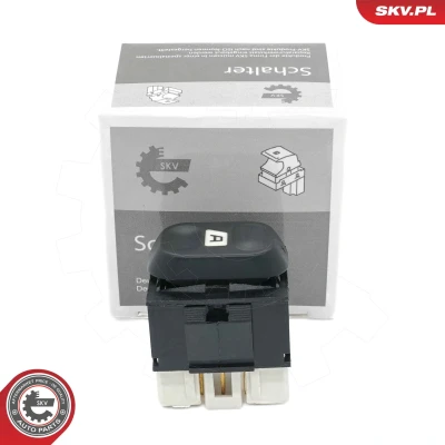 Imagem de ESEN SKV 37SKV465 Interruptor, elevadores dos vidros à frente PEUGEOT: 406 Carrinha, Sedan, Partner I Van