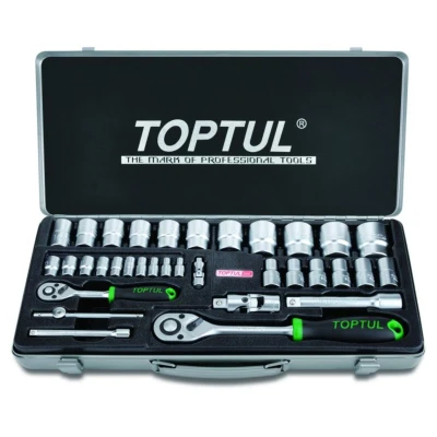 Imagem de TOPTUL GABW3103 Kit de bits aparafusamento Mala plástico 31