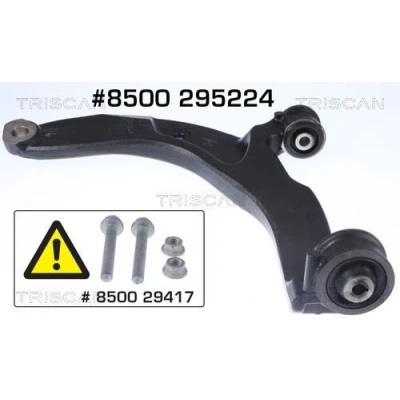 Imagem de TRISCAN 8500 295224 Braço de suspensão sem articulação suspensão/guia, com apoio borracha transversal VOLKSWAGEN: Transporter 5