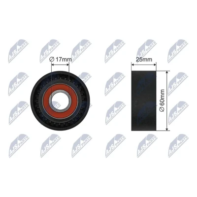 Imagem de NTY RNK MZ 013A Polia Tensora MAZDA: CX 3