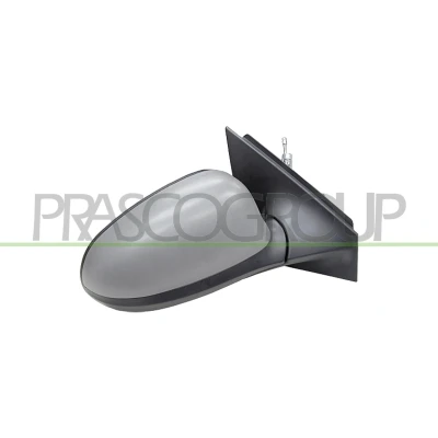 Imagem de Espelho retrovisor Prasco LA0047013 à direita com subcapa ajuste: por cabo de aço, convexo, sem cor