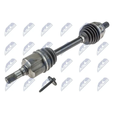 Imagem de NTY NPW VV 036 Veio de transmissão Eixo dianteiro, lado esquerdo 590 MPS6 Caixa automática 6 velocidades FORD: S Max Mk1, Galaxy Mk2 MPV