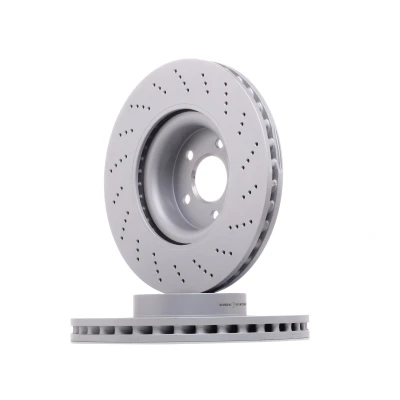 Imagem de ATE 24.0132 0168.1 Disco de travão 344,0 32,0 5 112,0 perfurado/ventilado revestido ligado/alto carbono com parafusos MERCEDES BENZ: Classe C Coupe