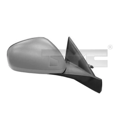 Imagem de Espelho retrovisor Tyc 301 0033 à direita com subcapa para regulação eléctrica dos espelhos, sensor de temeperatura, tom azul, convexo, aquecível