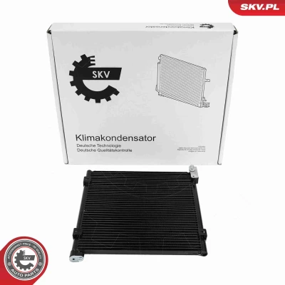 Imagem de ESEN SKV 86SKV557 Condensador sem secador Alumínio 381mm HONDA: CIVIC 6 Stufenheck, Coupe