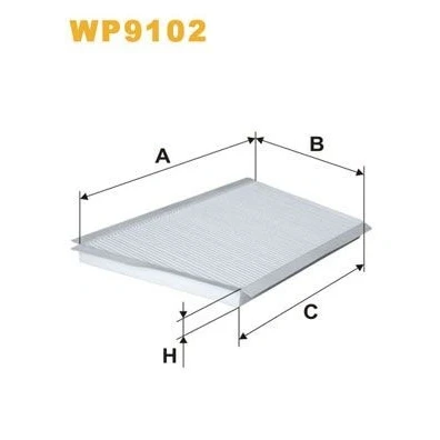 Imagem de Filtros habitáculo padrão wix filters wp9102
