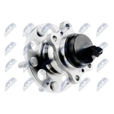 Imagem de NTY KLT KA 328 Kit de rolamento roda Eixo traseiro, traseiro esquerdo, direito com cubo roda, sensor do ABS integrado
