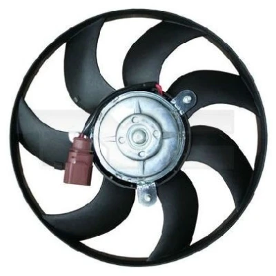 Imagem de TYC 837 0032 ventilador de radiador 295 200 sem estrutura do (caixilho) VOLKSWAGEN: Polo V Hatchback, GOLF 6, Jetta 3