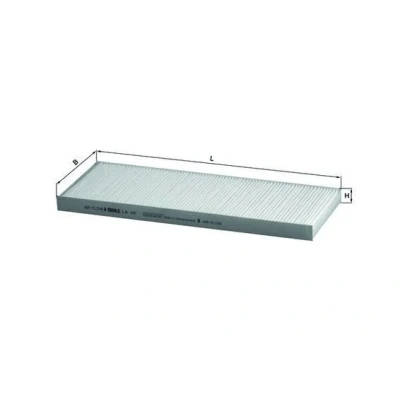Imagem de MAHLE ORIGINAL LA 49 Filtro, ar do habitáculo Filtro de partículas 410,0mm 145mm 25,0mm VOLKSWAGEN: Golf 4, 5, Passat B5 GP Variant, BMW: 3 Coupe