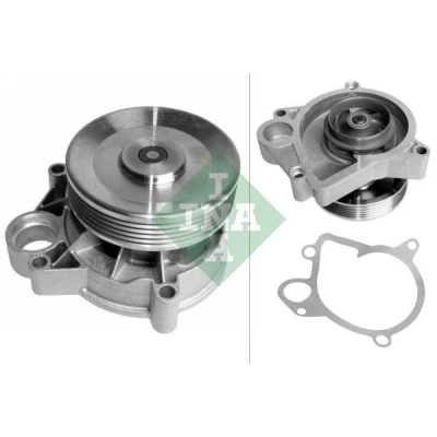 Imagem de INA 538 0175 10 Bomba de água com polia para accionamento da correia trapezoidal estriada BMW: 3 Sedan, Touring