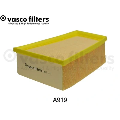 Imagem de DAVID VASCO A919 Filtro de ar 70 219 214 rectangular Cartucho filtrante SEAT: Ibiza 3, 4 Sportcoupe, 4, VOLKSWAGEN: Polo IV Hatchback