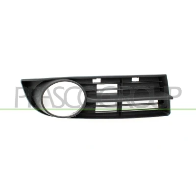 Imagem de PRASCO VG7152133 Grelha de Pára Choques com furo/s para os faróis nevoeiro à frente, lado direito granulado VOLKSWAGEN: Touran I