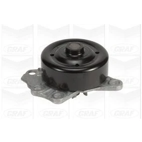 Imagem de GRAF PA1020 Bomba de água com junta mecânico Chapa aço 95 para accionamento da correia trapezoidal estriada TOYOTA: Yaris II Hatchback