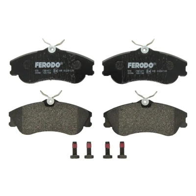 Imagem de FERODO PREMIER ECO FRICTION FDB1477 Jogo de pastilhas para travão disco PEUGEOT: 206 Hatchback, Partner I Van, SW, CITROËN: Xsara Picasso