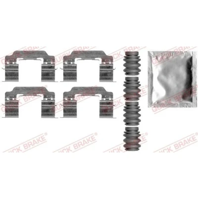 Imagem de QUICK BRAKE 109 0007 Kit de acessórios, pastilhas travão PEUGEOT: 308 II Hatchback