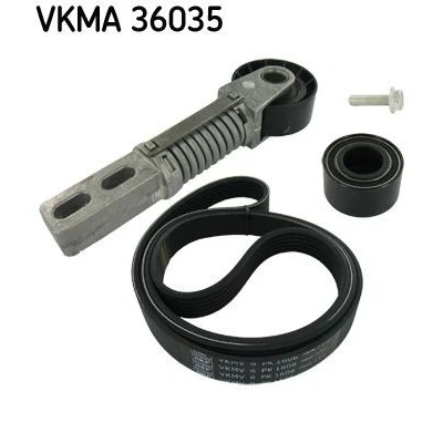 Imagem de SKF VKMA 36035 Jogo de correias trapezoidais estriadas RENAULT: MEGANE 1, Scénic 1