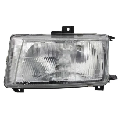 Imagem de TYC 20 6154 05 2 Farol Principal esquerda H4 quadrado para circulação pela direita com porta lâmpadas, sem motor elétrico VOLKSWAGEN: Polo III Classic