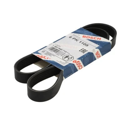 Imagem de BOSCH 1 987 945 710 Correia trapezoidal estriada 1105 6 ALFA ROMEO: 156 Sportwagon, Sedan, NISSAN: Qashqai / Qashqai+2 I