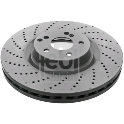 Imagem de FEBI BILSTEIN 44071 Disco de travão Eixo dianteiro 360 36 5 112 perfurado/ventilado revestido alto carbono MERCEDES BENZ: Classe C T modell