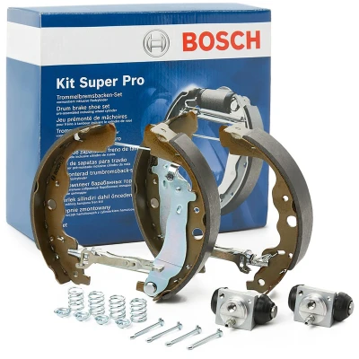 Imagem de BOSCH 0 204 114 197 Jogo de travões, travões tambor com acessórios, cilindro travão roda KIT SUPERPRO DACIA: Lodgy, LOGAN MCV 2