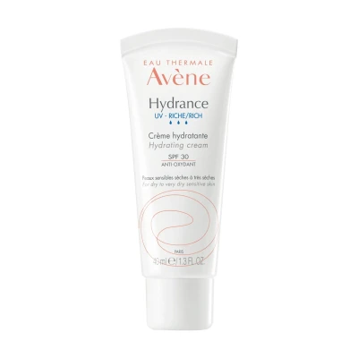 Imagem de Avène Hydrance Rich UV Hydrating Cream SPF30 Moisturiser for Dehydrated Skin 40ml