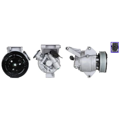 Imagem de LUCAS ACP01249 Compressor PAG 100 YF R134a, R1234yf MAZDA: CX 3