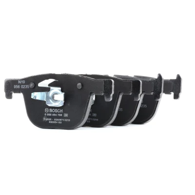 Imagem de BOSCH 0 986 494 786 Jogo de pastilhas para travão disco Baixo teor metálico com grampo do êmbolo, chapa anti ruído BMW: 3 Touring, Sedan