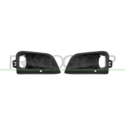 Imagem de PRASCO PG9132135 Grelha de Pára Choques com furo/s para os faróis nevoeiro à frente, lado esquerdo, direito PEUGEOT: Partner III Van
