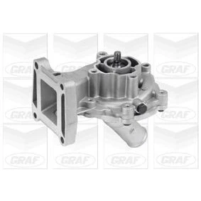 Imagem de GRAF PA807 Bomba de água com junta tampa mecânico Plástico para accionamento da correia trapezoidal estriada FORD: Transit Mk5 Van, MONDEO 3 Kombi