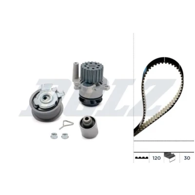 Imagem de DOLZ KD054 Bomba de Água + Kit Correia Distribuição 120 VOLKSWAGEN: Polo IV Hatchback