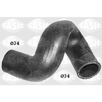 Imagem de SASIC SWH6748 Mangueira de Radiador à direita, em cima OPEL: Astra F CC, Sedan