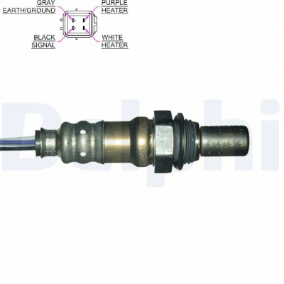 Imagem de DELPHI ES20170 12B1 Sonda lambda plana, com aquecimento HYUNDAI: Matrix, Tucson